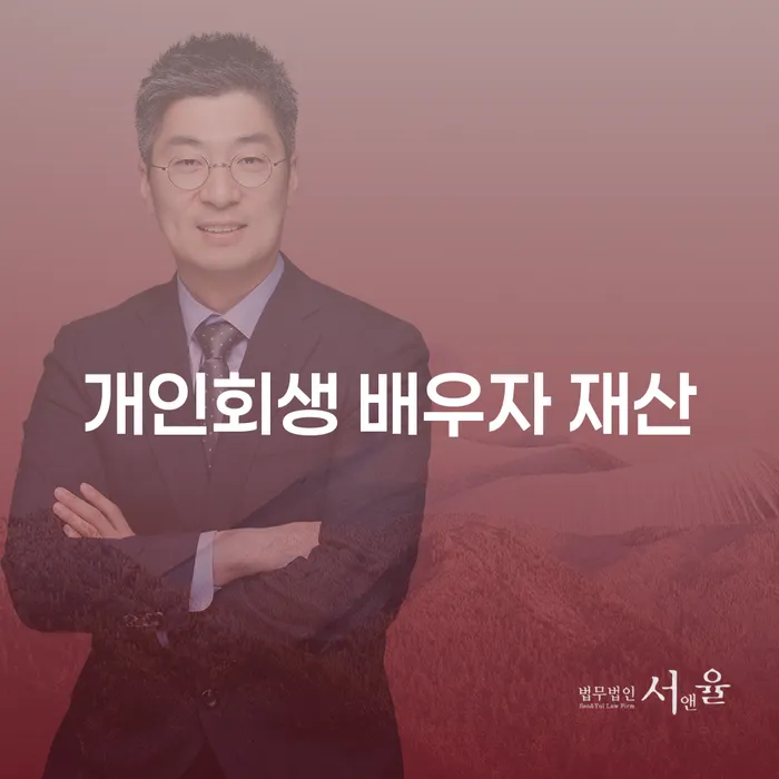개인회생 신청 시 배우자 재산은 어떻게 될까요?