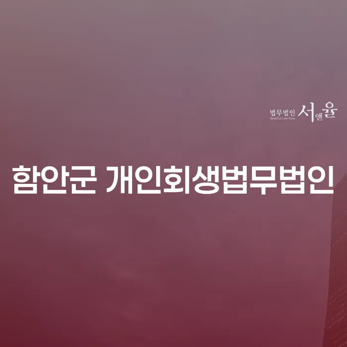 함안군에서 개인회생을 준비하는 방법은 무엇일까요?
